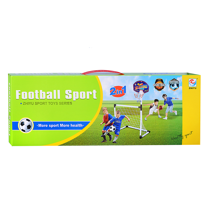 Ворота футбольные ZY620 "Спорт" в коробке