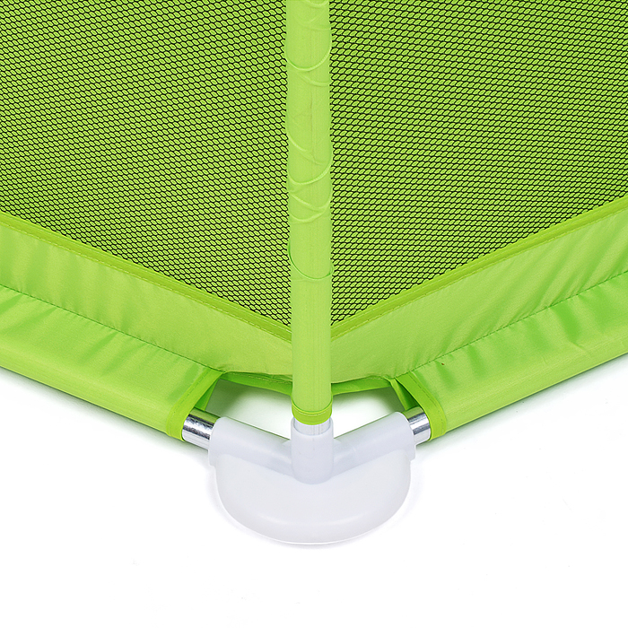 Манеж детский М9-3 шестигранный с баскетбольным кольцом (113*130*65) цвет зеленый