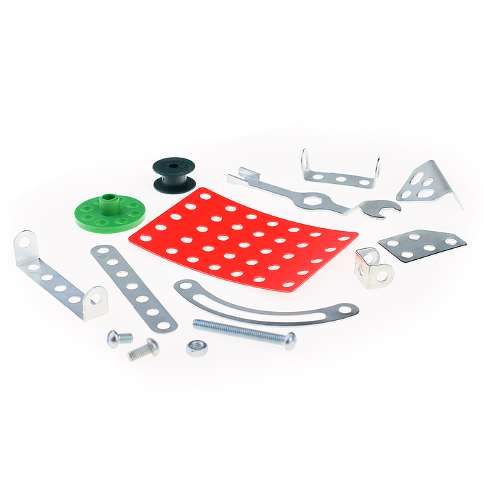 Конструктор мет.с подвижными деталями "Вертолет" 