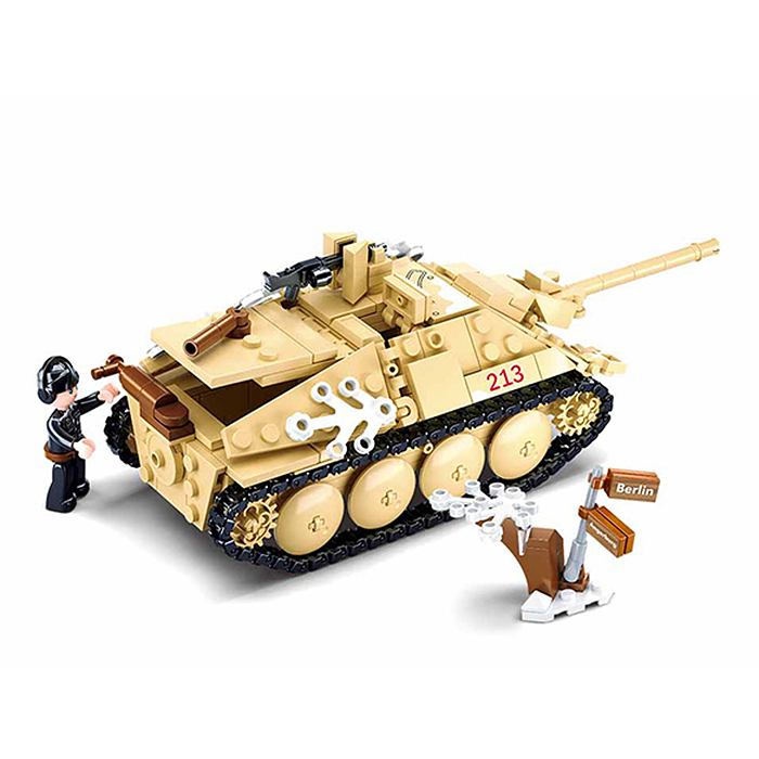 Конструктор M38-B0976 "Гусеничный танк" (344 дет.) в коробке