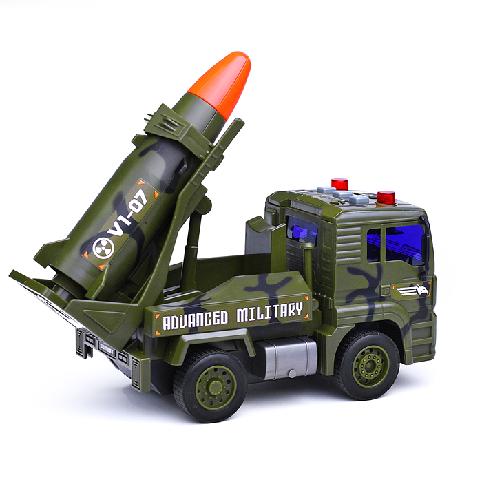 Фото к товару Машина WY440A "Военная техника V1-07" c ракетной установкой, в коробке Машина WY440A "Военная техника V1-07" c ракетной установкой, в коробке
