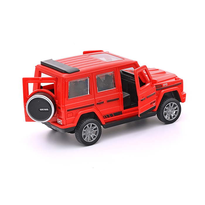 Машина JW567-056 "Внедорожник" двери открываются, в ассортименте, в пакете