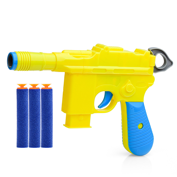 Пистолет YY503 с мягкими полимерными пулями. в пакете