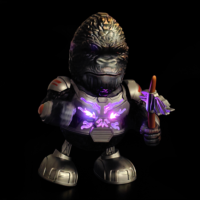 Обезьяна 3817AD "Орангутанг танцующий" на батарейках в коробке