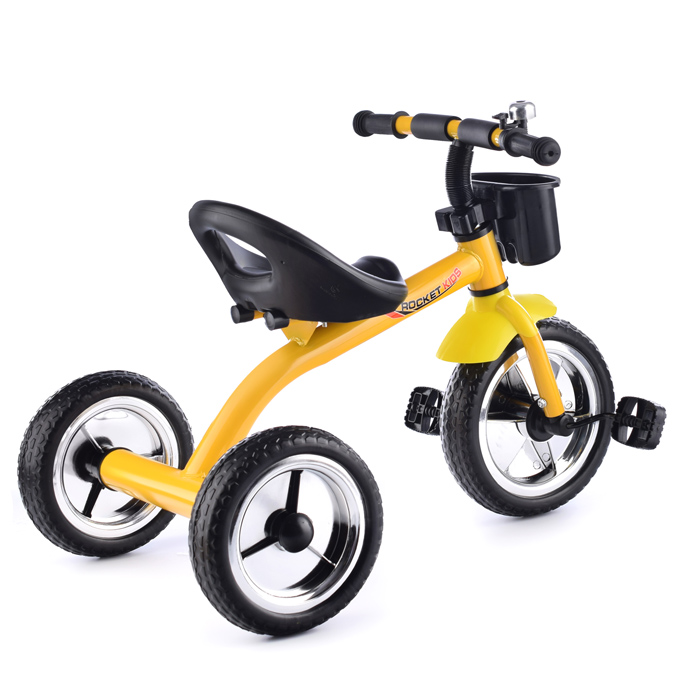 Велосипед XEL-002-1, 3-х колесный, желтый