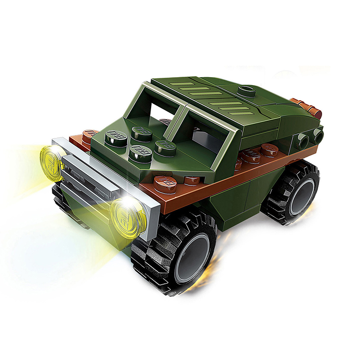 Конструктор 1803 "Военный транспорт" в ассортименте