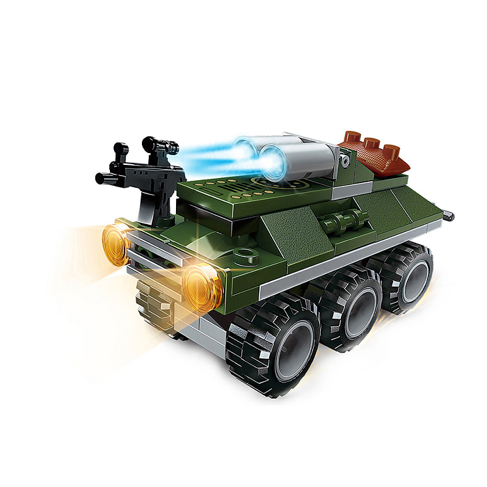 Конструктор 1803 "Военный транспорт" в ассортименте