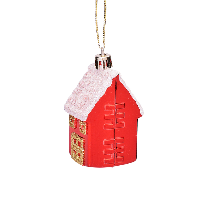 Набор новогодних украшений S0172 "Сказочный домик" в коробке
