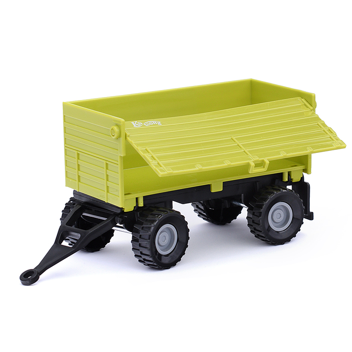 Трактор 550-8P "Фермер №1" с прицепом, на батарейках, в коробке