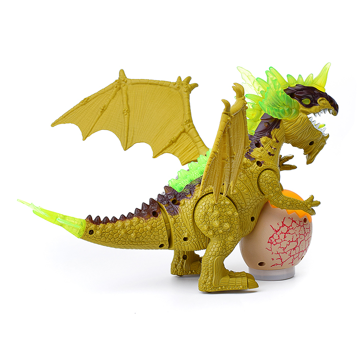 Дракон M8018-22 свирепый, на батарейках, в ассортименте, в коробке