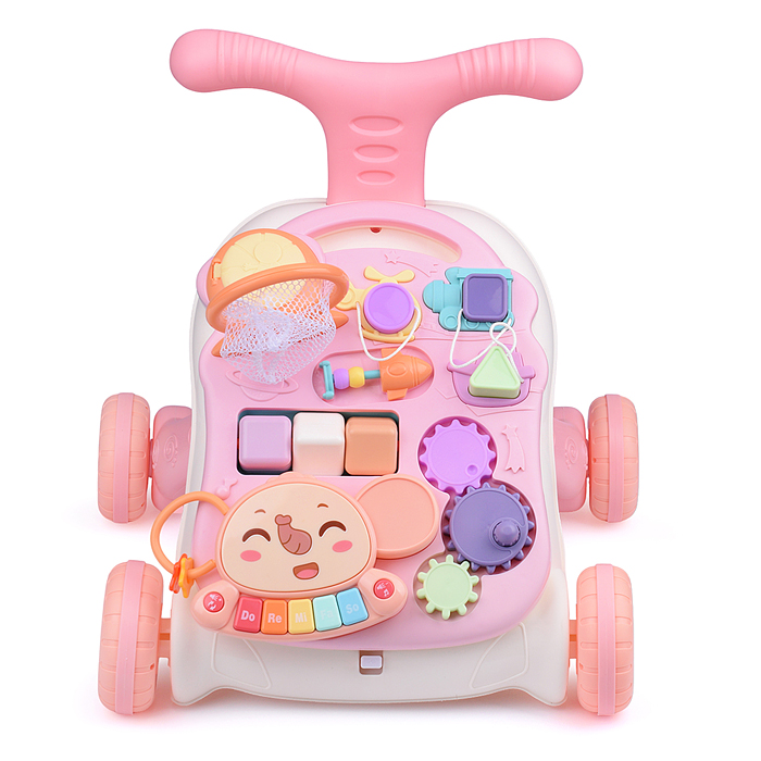 Фото к товару Ходунки N6038 "Развивайся" 2 в 1 с игровым центром, в коробке Ходунки N6038 "Развивайся" 2 в 1 с игровым центром, в коробке