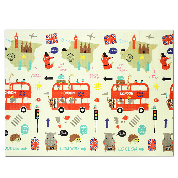 Коврик развивающий 00-1469 "Лондон" (150*200*0.6 см.)