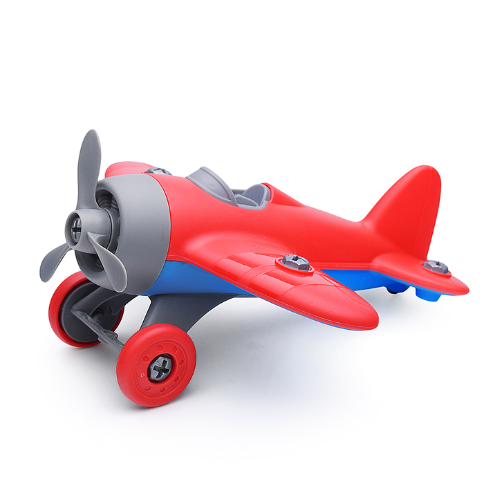 Конструктор HMD199-70 "Самолет" с отверткой, в коробке