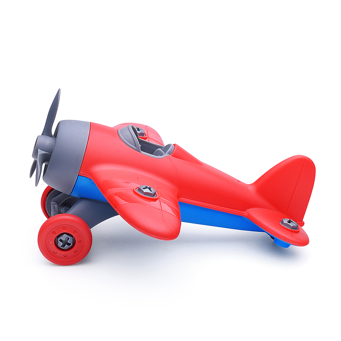 Конструктор HMD199-70 "Самолет" с отверткой, в коробке