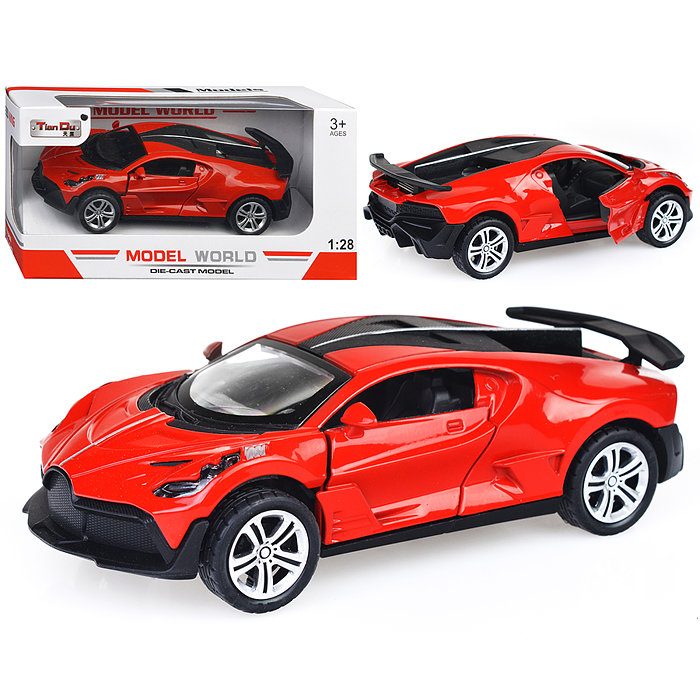 Машина F2084-1M "Спорт купе" метал., в коробке