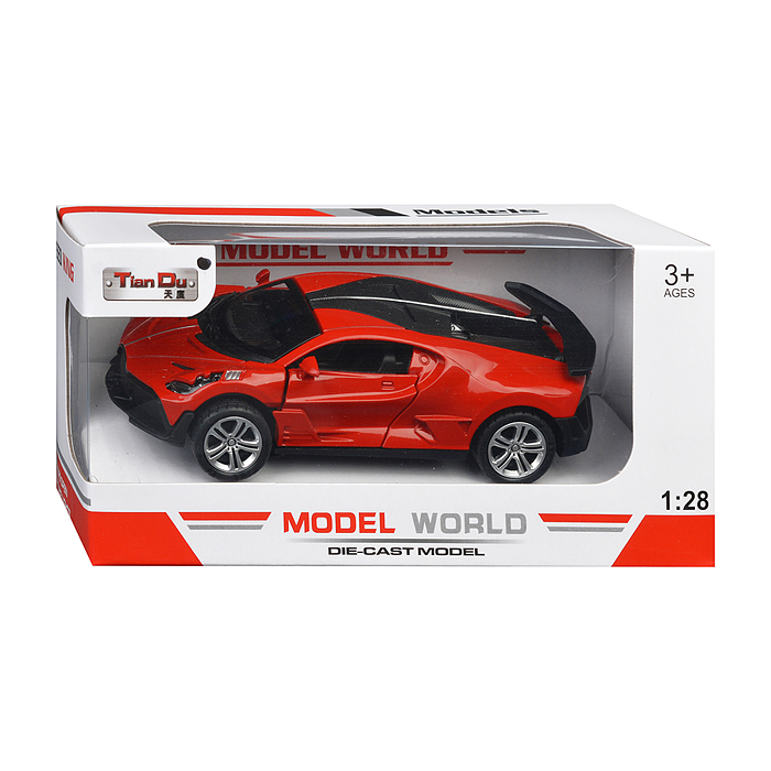 Машина F2084-1M "Спорт купе" метал., в коробке