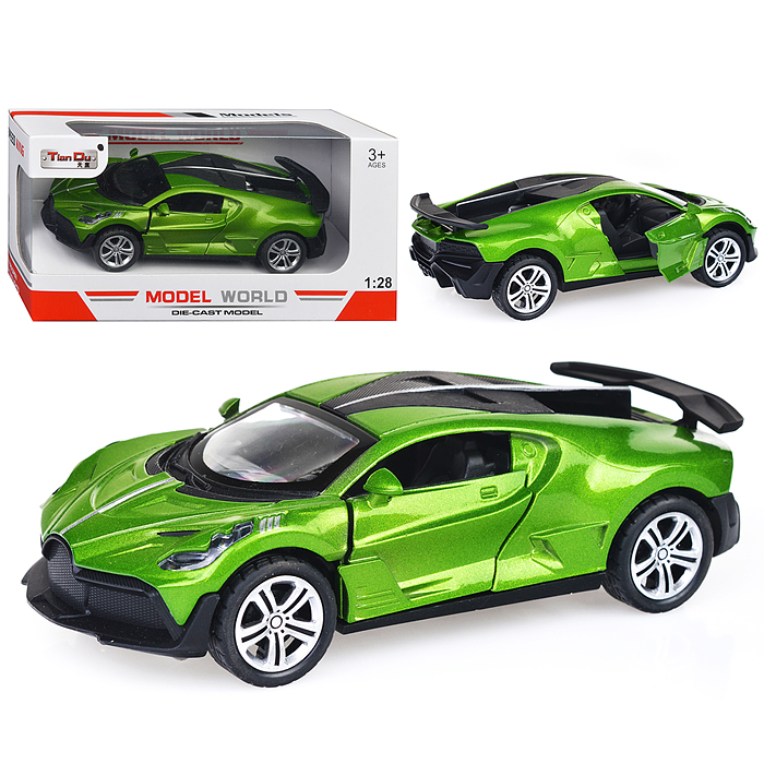 Машина F2084-1M "Спорт купе" метал., в коробке