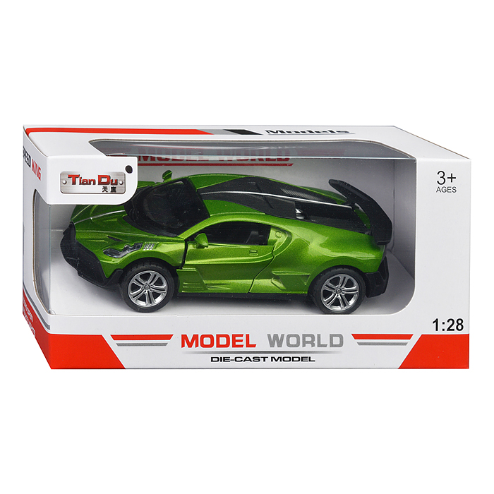 Машина F2084-1M "Спорт купе" метал., в коробке