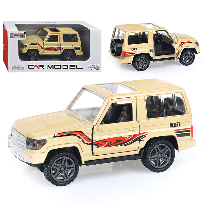 Машина F1136-1M "Внедорожник купе" метал., в коробке 