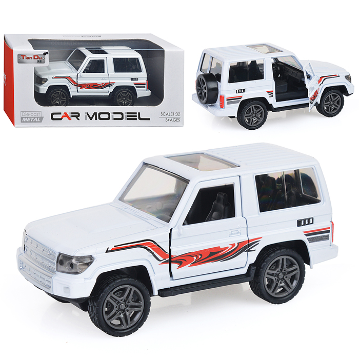 Машина F1136-1M "Внедорожник купе" метал., в коробке 