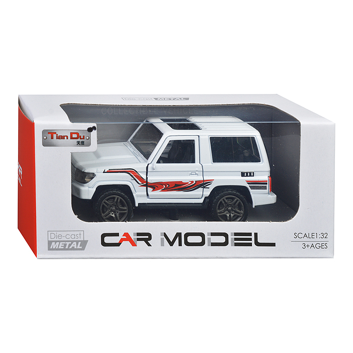 Машина F1136-1M "Внедорожник купе" метал., в коробке 