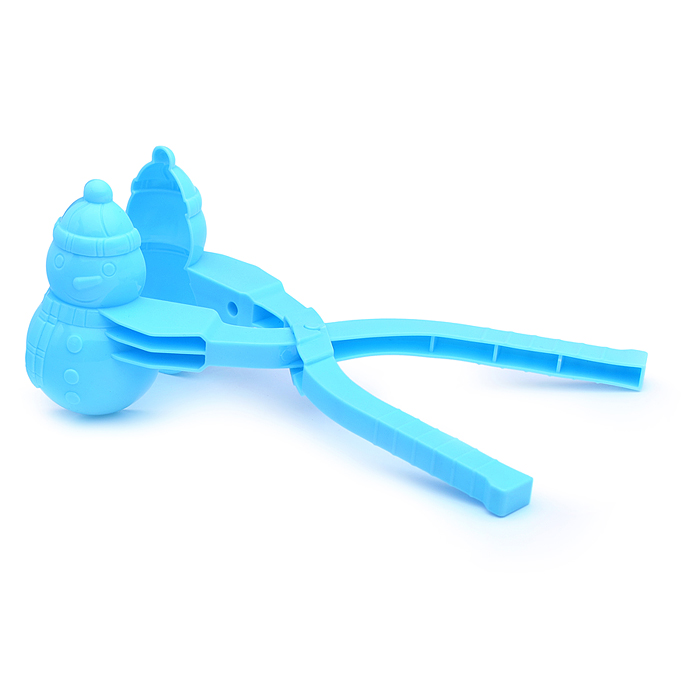 Формочка для лепки из снега XQ130549 "Снеговик" цвет в ассортименте, в сетке