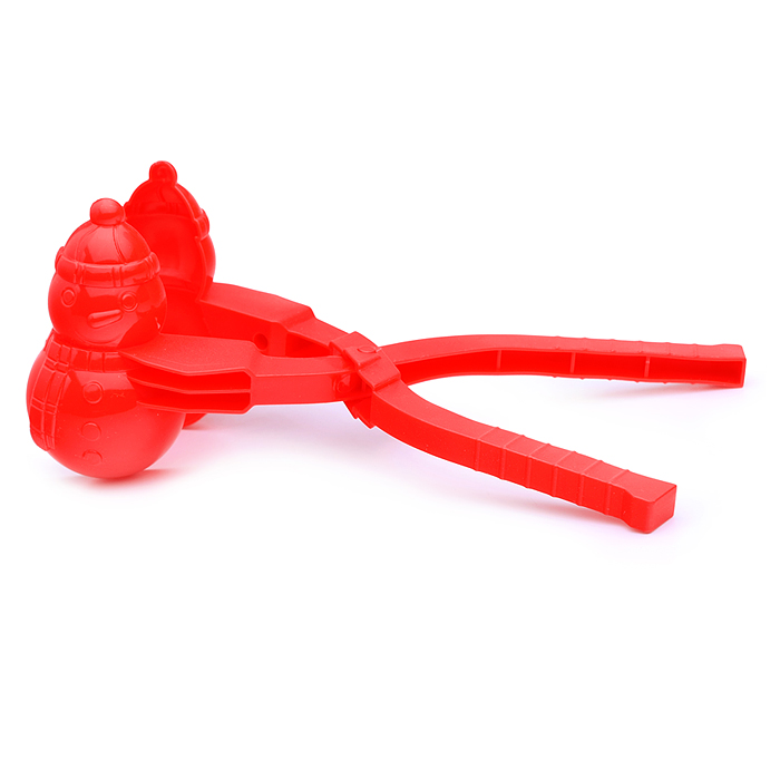 Формочка для лепки из снега XQ130549 "Снеговик" цвет в ассортименте, в сетке