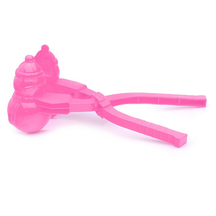 Формочка для лепки из снега XQ130549 "Снеговик" цвет в ассортименте, в сетке