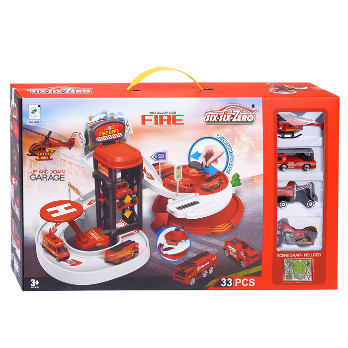 Парковка 660-A337 "Пожарная служба" в коробке