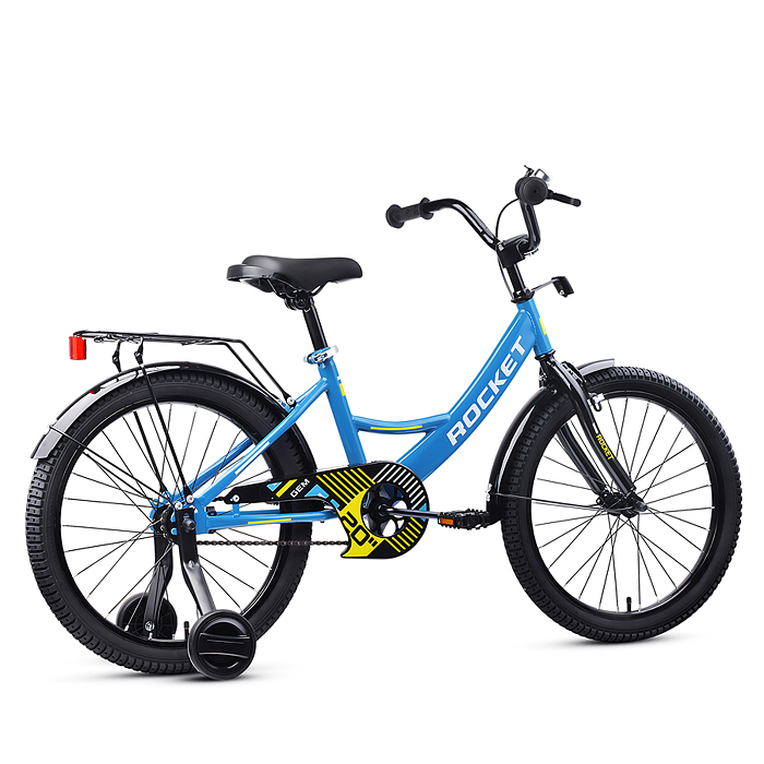 Велосипед 20" Rocket Gem, цвет голубой