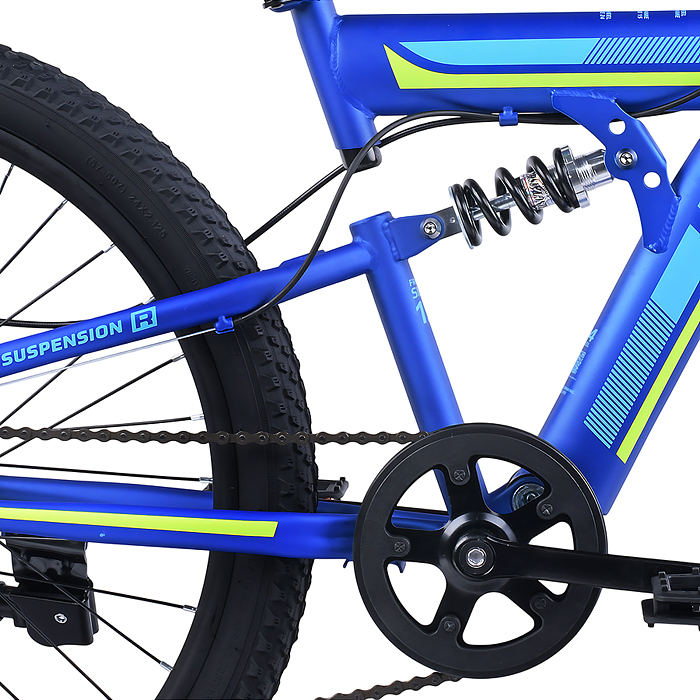 Велосипед 24" Rocket Azkar Pro, цвет синий, размер 15"