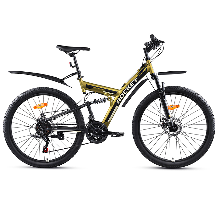 Велосипед 26" Rocket Azkar Pro, цвет хаки, размер 18" Велосипед 26" Rocket Azkar Pro, цвет хаки, размер 18"