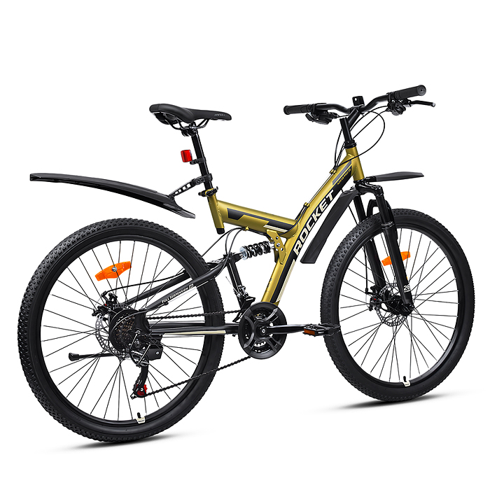 Велосипед 26" Rocket Azkar Pro, цвет хаки, размер 18"