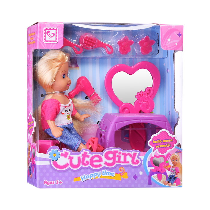 Кукла K899-21 "Маруся" с аксессуарами, в коробке