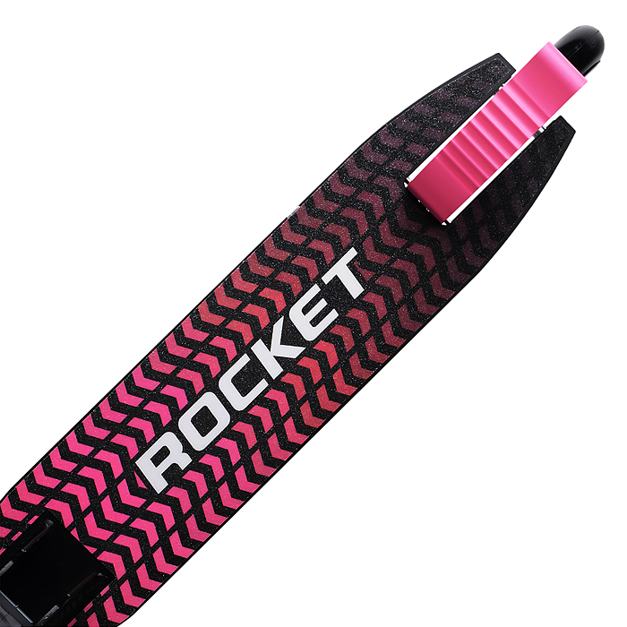 Фото к товару Самокат детский R0201 ROCKET, алюминиевый, колеса PU, 145 мм, розовый Самокат детский R0201 ROCKET, алюминиевый, колеса PU, 145 мм, розовый