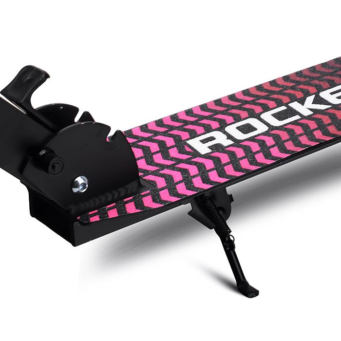 Фото к товару Самокат детский R0201 ROCKET, алюминиевый, колеса PU, 145 мм, розовый Самокат детский R0201 ROCKET, алюминиевый, колеса PU, 145 мм, розовый