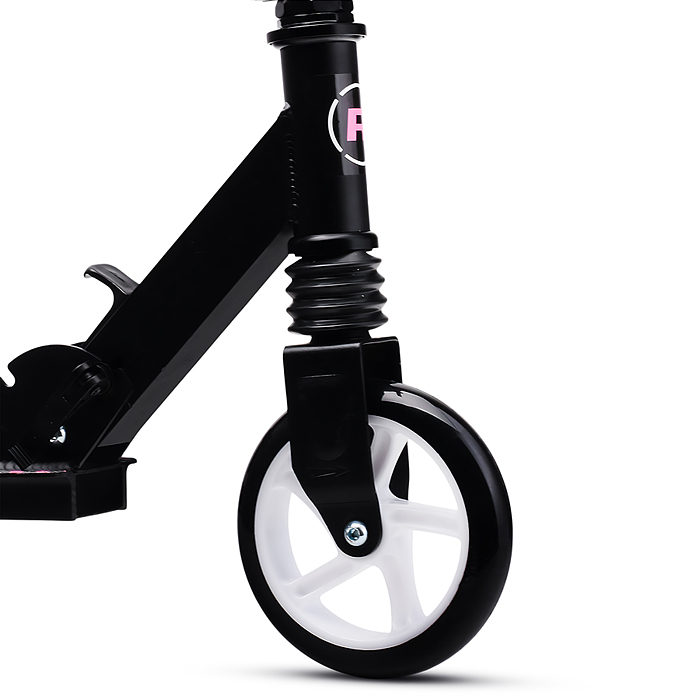 Фото к товару Самокат детский R0201 ROCKET, алюминиевый, колеса PU, 145 мм, розовый Самокат детский R0201 ROCKET, алюминиевый, колеса PU, 145 мм, розовый