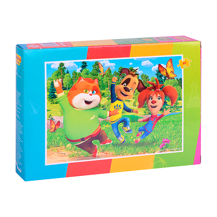 Фото к товару Пазлы 80 "Любимые герои" (Мельница/АО "СТС") Пазлы 80 "Любимые герои" (Мельница/АО "СТС")