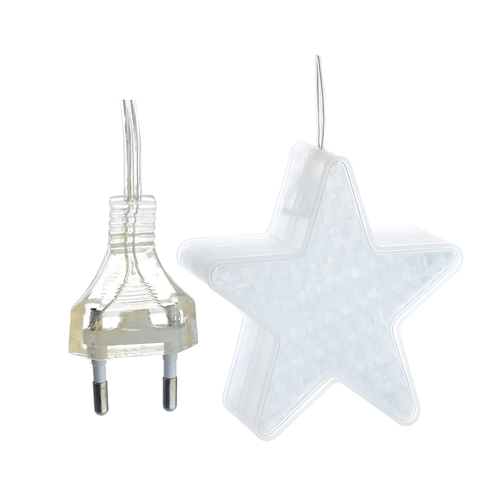 Фото к товару Электрогирлянда 3 Звезды, 0,9 м, синий Электрогирлянда 3 Звезды, 0,9 м, синий