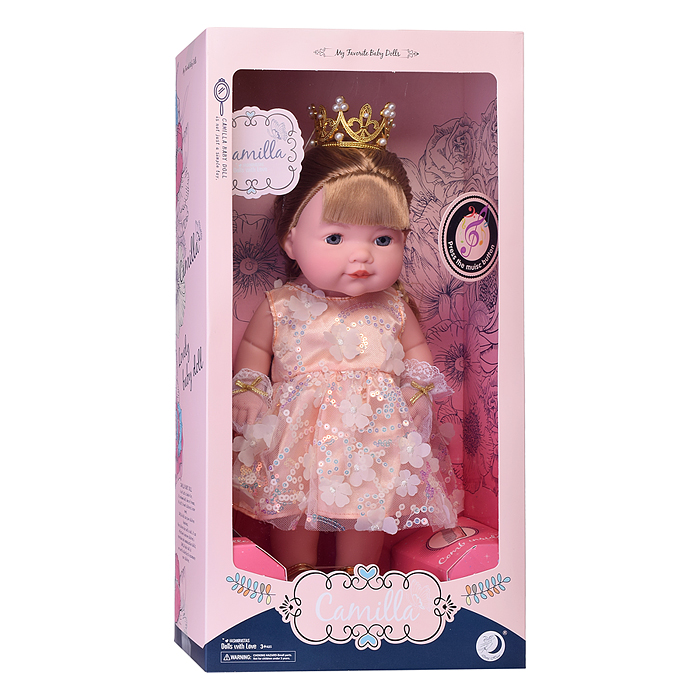 Кукла A679D "Николь" с аксессуарами, в коробке