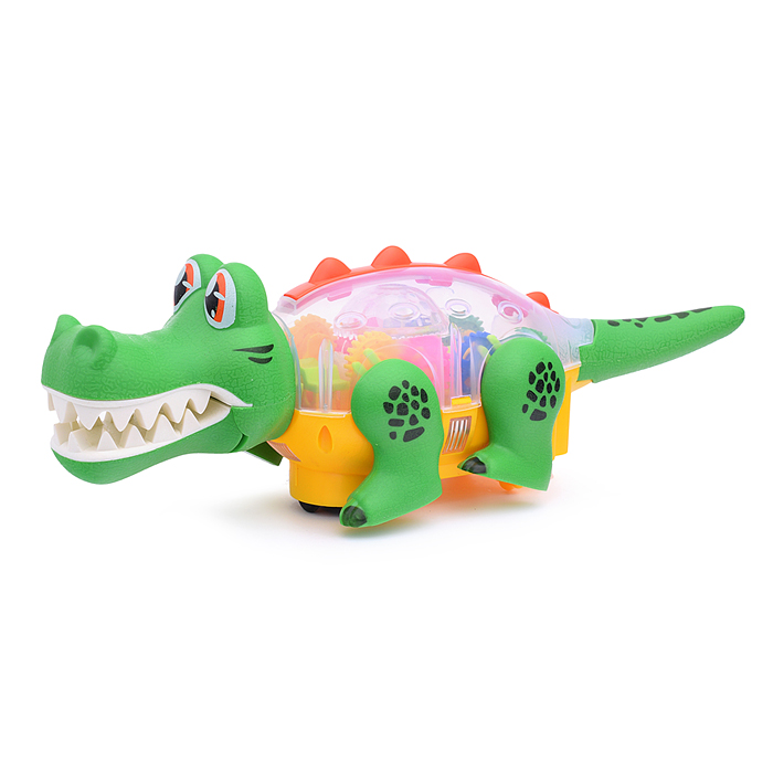 Игрушка 2008C/D "Крокодил" на батарейках, в коробке