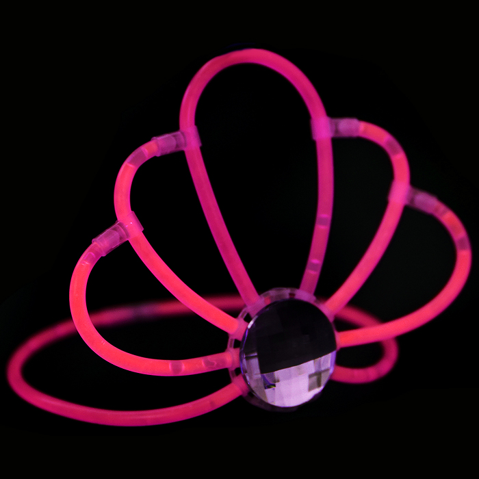 Ободок карнавальный, светящийся, в пакете