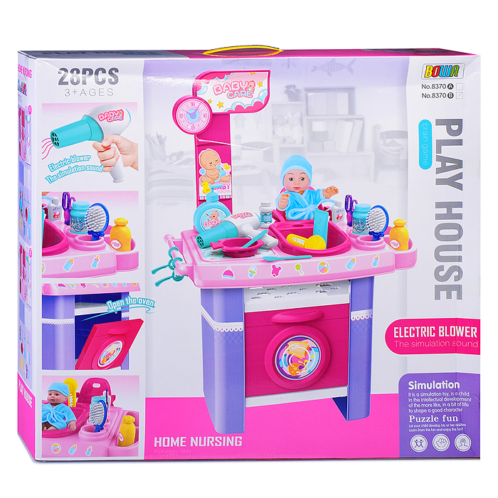 Игровой набор "Ванная комната" в коробке