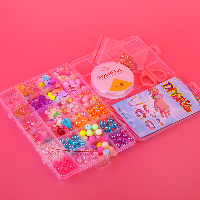 Набор создание украшений BSD33 "Яркий бисер" в коробке