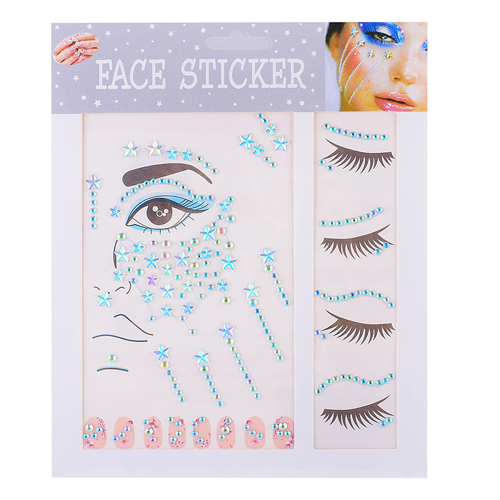 Наклейки стразы декоративные  самоклеющиеся, размер наклейки  18 * 21 см.