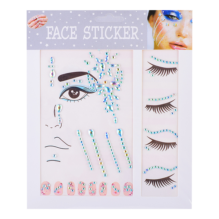 Наклейки стразы декоративные  самоклеющиеся, размер наклейки  18 * 21 см.