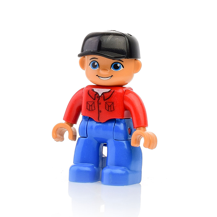 Конструктор LM8042/43/44-SY-3 "Городские службы" зеленый, в коробке