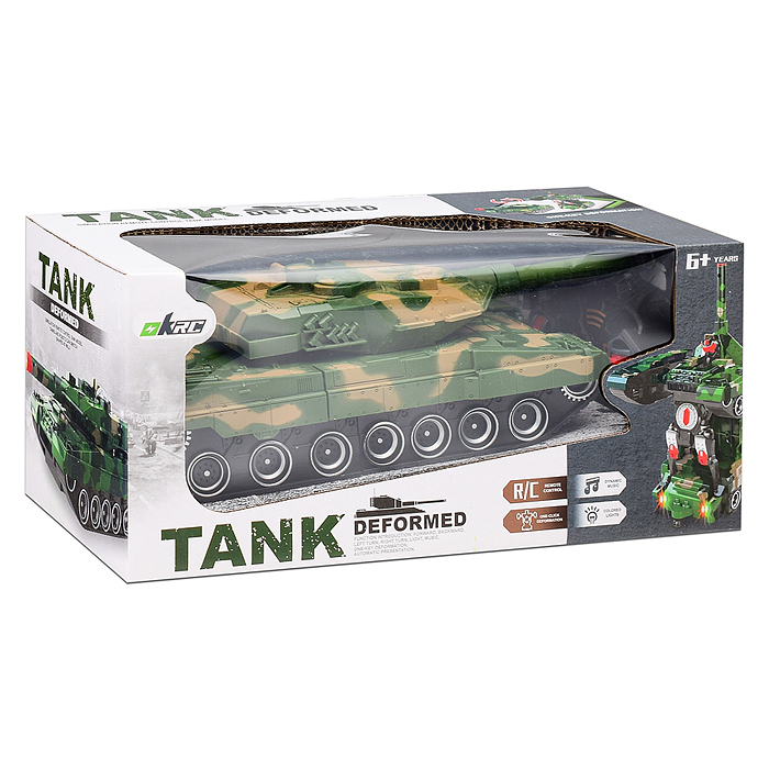 Танк 555 "Deformed" р/у, 27MHz, в коробке