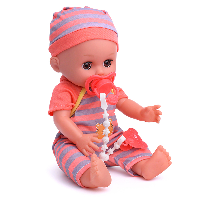 Пупс WZB9805-1 "Максимка" с аксессуарами, в коробке