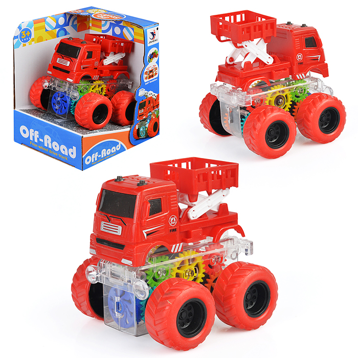 Фото к товару Машина-перевертыш 1819-61A "Спец" шестеренки, в ассортименте, на батарейках, в коробке Машина-перевертыш 1819-61A "Спец" шестеренки, в ассортименте, на батарейках, в коробке